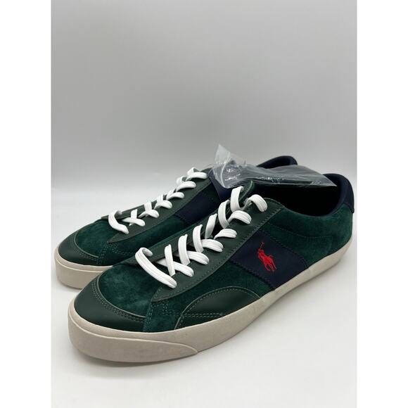 Polo Ralph Lauren Sayer Sport Men\'s Size 13 Leather Sneakers Green main image 16